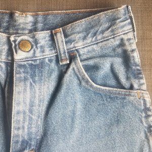 Vintage Rustler 14 Slim Tiny Waist High Rise Jeans